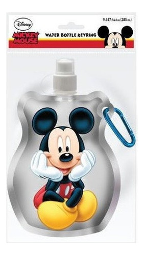 Llavero De Botella De Agua Disney Mickey