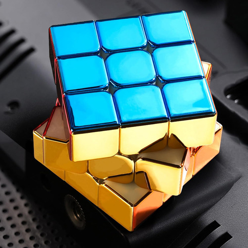 Cubo De Velocidad 3x3, Cubo Mágico Con Superficie De Espejo,