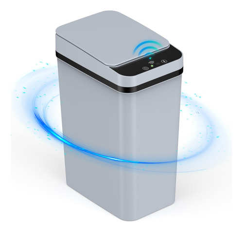 Cubo De Basura Automático Con Sensor, 12l Cubo De Basura