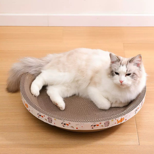 Rascador Redondo Extra-grande Para Gatos Con Catnip 45*9cm