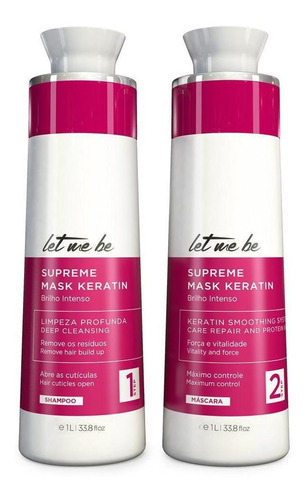 Progressiva Supreme Mask Keratin 2x1l Let Me Be