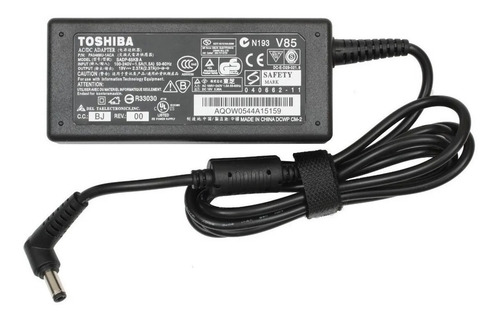 Imagen 1 de 3 de Cargador De Laptop Toshiba 19v. 2.37 A. 5.5*2.5