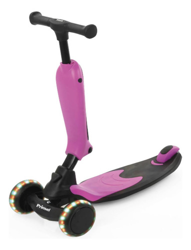 Scooter Prinsel Desing 2 En 1 Rosa Rosa