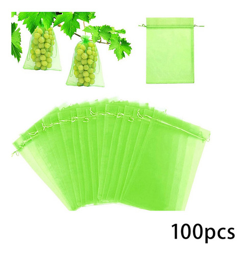 G Protector De Uva Con Cordón, Bolsa De Malla For Frutas,