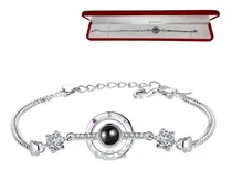 Comprar Pulsera Te Amo 100 Idiomas Enchapado Plata + Estuche Pana