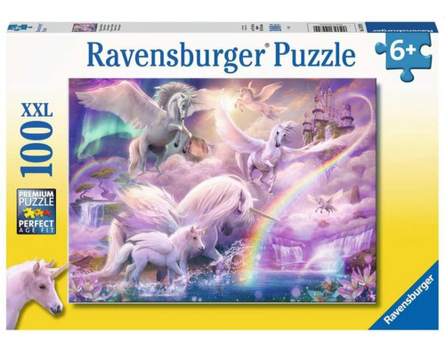 Ravensburger Rompecabezas: Unicornio Pegaso Kidsxxl 100 Pzs