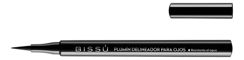 Plumin Bissu A Prueba De Agua Acabado Satinado Color 01 Negro