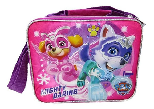 Paw Patrol - Mighty Cachorros Aislado Bolsa De Almuerzo Con