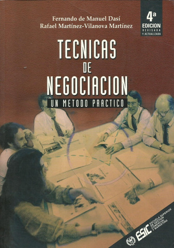 Tecnicas De Negociacion En Metodo Practico F De Manuel Dasi