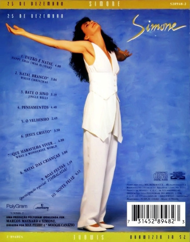 Cd Simone 25 De Dezembro Então É Natal (lacrado) | MercadoLivre Cd Simone 25 De Dezembro Então É Natal (lacrado) | MercadoLivre