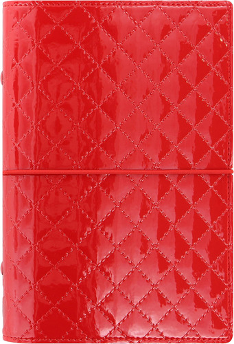 Organizador Personal Domino Luxe De Filofax - Rojo