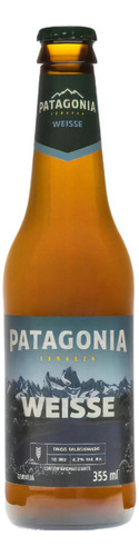 Cerveza Patagonia Weisse 355ml Con 12 Unidades