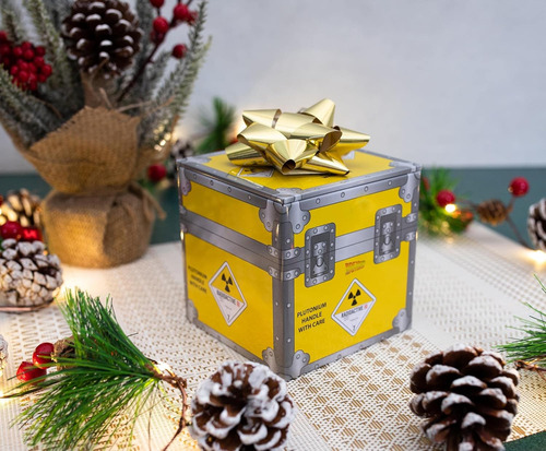 Caja De Plutonio En Forma De Cubo Para Almacenamiento En ...