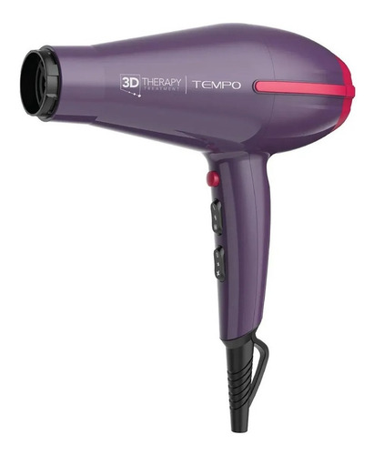 Secador De Pelo Ga.ma Italy Tempo 3d Ceramic Ion 110v/220v