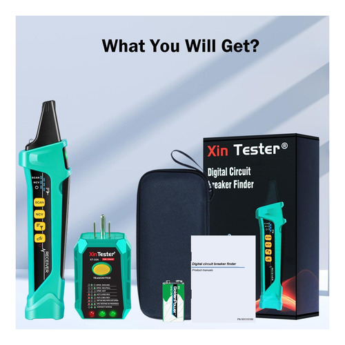 Tester Xin Tester Ac Circuito Digital Trazador Con Un De Vat
