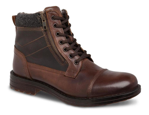 Bota Hombre Botín Casual Vestir Workland 89730 Café