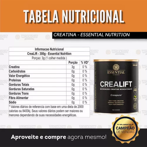 CREALIFT (300G) ESSENTIAL NUTRITION