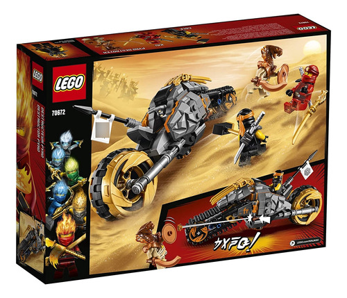 Lego Ninjago Coles Dirt Bike 70672 Building Kit (212 Piezas)