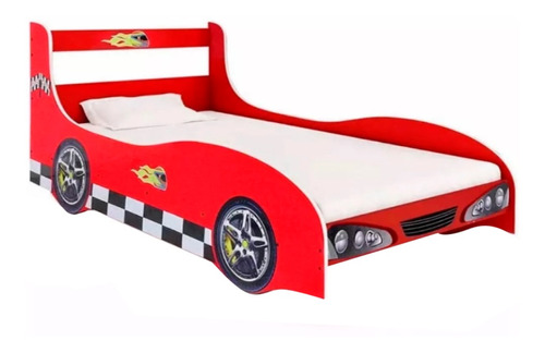 Exclusiva Cama Infantil Auto 1 Plaza Dormitorio Muebles Web