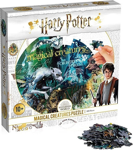 Harry Potter Magical Creatures 500 Pc Jigsaw Puzzle