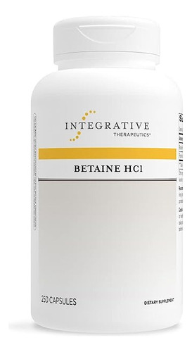 Integrative Therapeutics Betaína Hcl 250 Caps