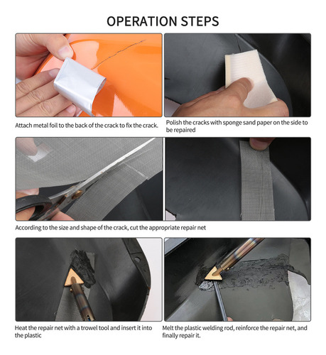 Kit De Reparación De Kayak Iron Repair Plástic O 2 En 1de1