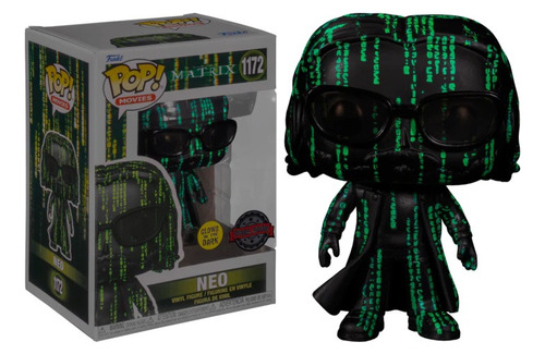 Funko Pop Exclusivo - The Matrix 4 Neo - Darkside Bros