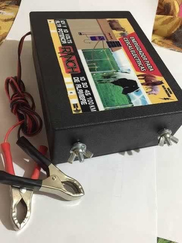 Consola De Control Para Cerco Eléctrico 100k 12volts Bateria