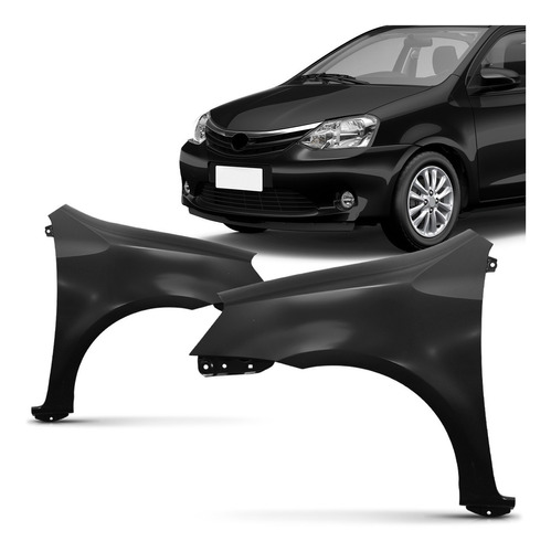 Paralama Etios 2013 2014 2015 2016 17 Sem Furo Platinum