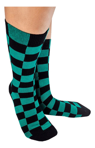 Calcetines Anime Demon Slayer Colores Moda Diseño Tanjiro