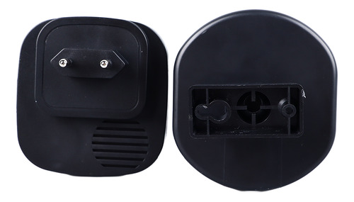 Timbre Con Sensor De Movimiento, Color Negro, 38 Tonos De Ll