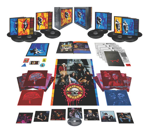 Vinilo Guns N Roses Use Your Illusion I & Ii Dlx 12 Lp + Br