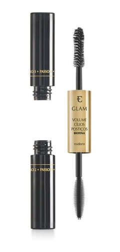 Imagem 2 de 3 de Máscara Glam Volume De Cílios Postiços Biotina 10ml - Eudora