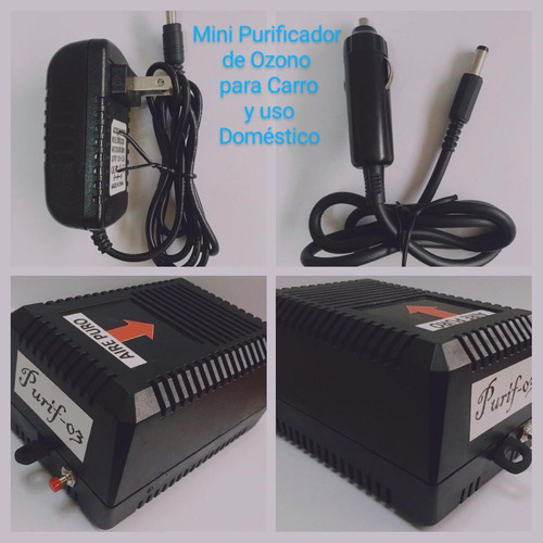 Mini Purificador Generador De Ozono Domestico