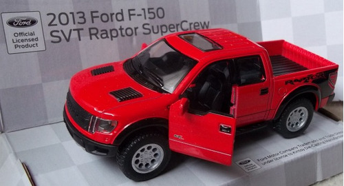 Ford F-150 Svt Raptor 2013 - Kinsmart 1/32 12 Cm. Longitud