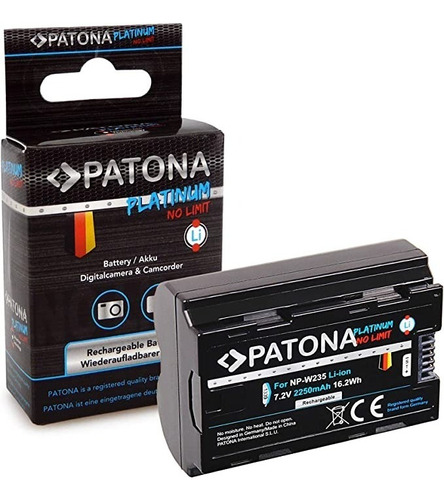 Batería Para Fuji Patona 13395 Np-w235