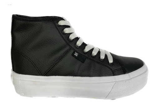 Zapatilla Dc Manual Hi Platform Black Mujer Original Envio 