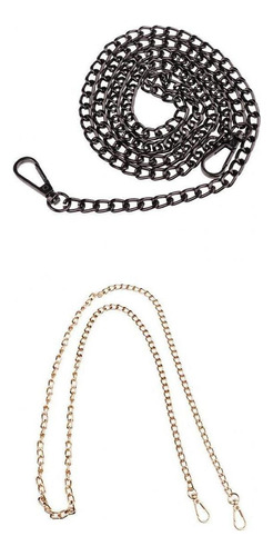 .. 2x Chic Bolso De Mano De Metal Correa De Cadena Correa