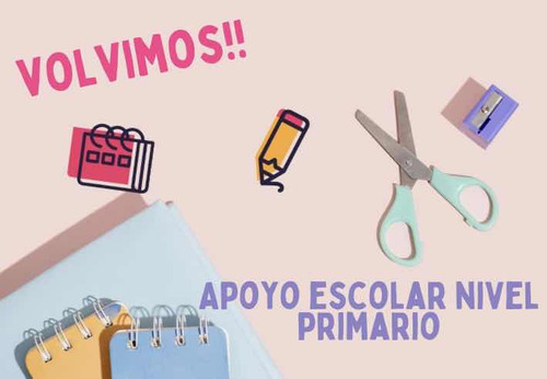 Clases De Apoyo Escolar Para El Nivel Primario