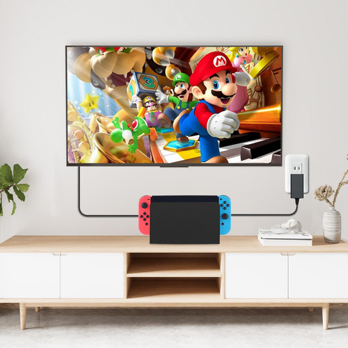 Dock Station Nintendo Switch 3 En 1 Con Adaptador Hdmi Y Ac