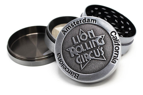 Picador Grinder Metal 4 Partes Lion Rolling Circus Amsterdam