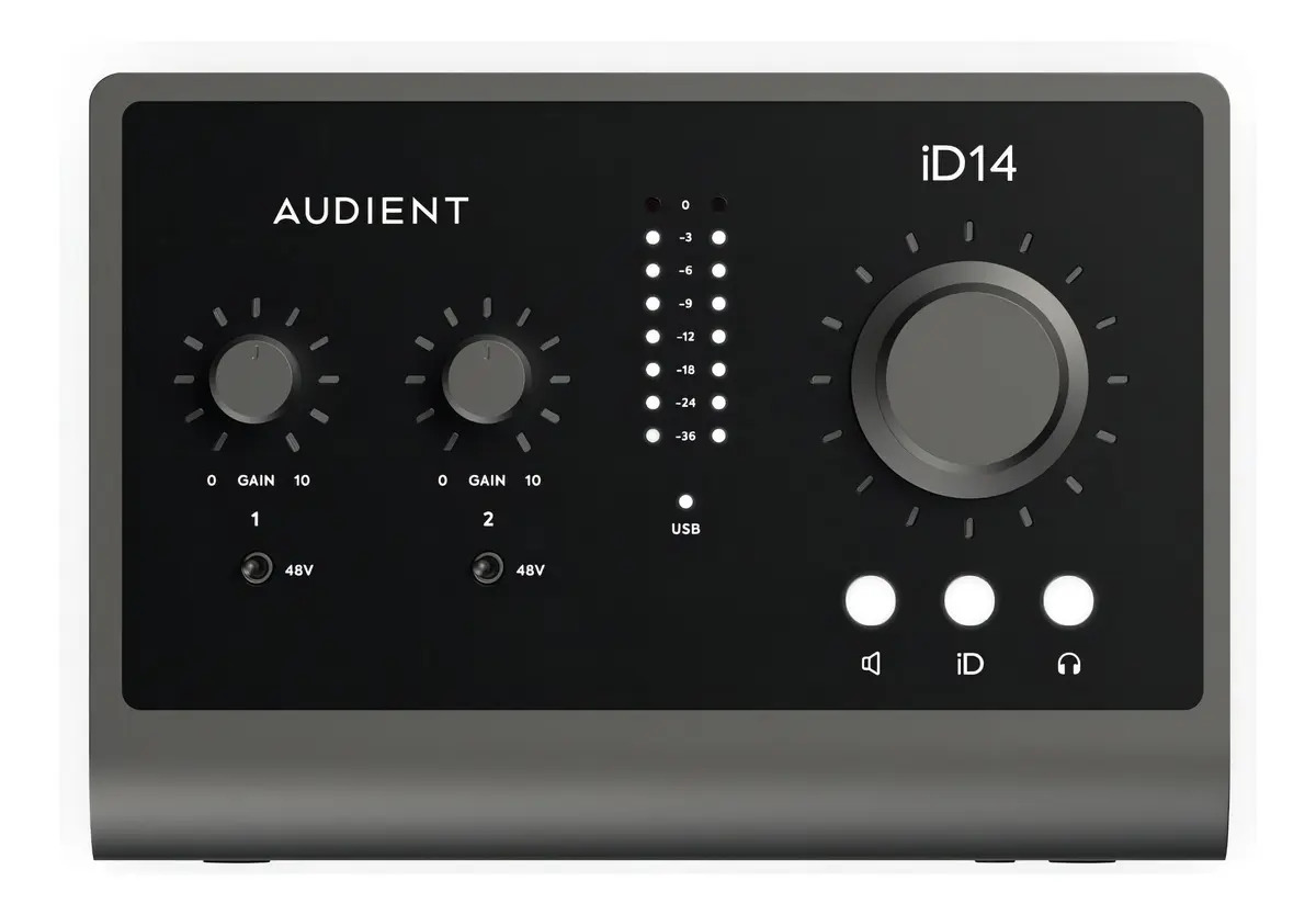 Interface De Áudio Preto