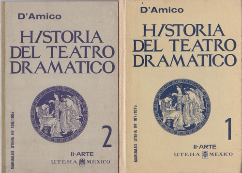 Historia Del Teatro Dramatico D Amico 3 Tomos 