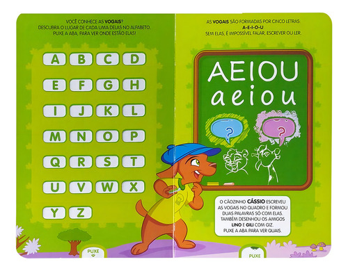 Vamos aprender: Vogais (Escolinha Todolivro), de © Todolivro Ltda.. Editorial Todolivro Distribuidora Ltda., capa dura em português, 2018