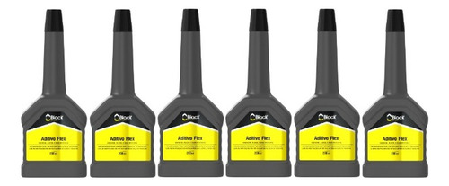 Kit  Aditivo Para Motor Flex (200ml) Black Brasil - 6 Unid