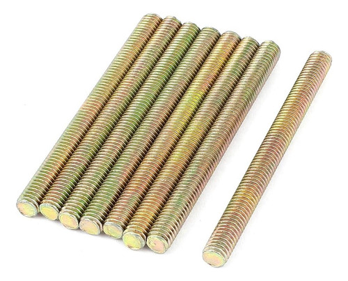 Uxcell 1 Mm Pitch M6 X 70 Mm Barra Roscada De Varilla Macha