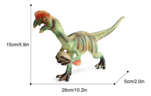Modelo De Dinosaurio Ff Boy Gift, Sólido, Pintado A Mano, Co