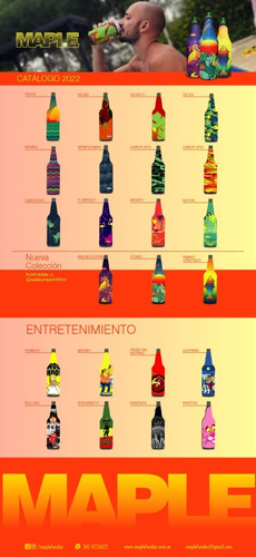 Imagen 3 de 10 de 3 Fundas Térmicas Botella Cerveza