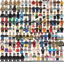 Comprar Kit 8 Bonecos Vingadores Marvel Blocos Montar Compatível Cu002F 