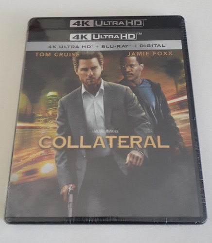 Collateral ( Colateral Tom Cruise ) Blu-ray 4k Ultra Hd